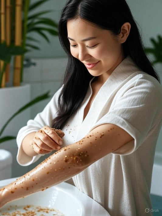 Exfoliante corporal casero con café: energía y suavidad para tu piel