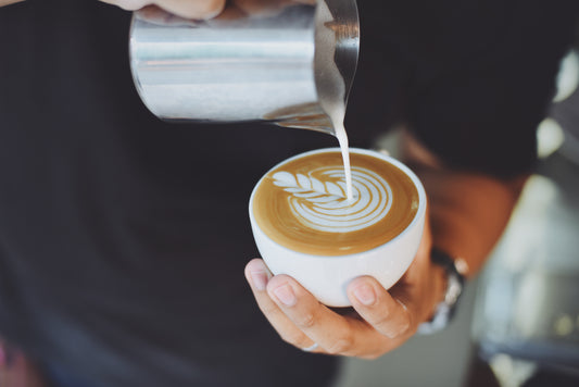 Barista colombiano latte art Ginebra 